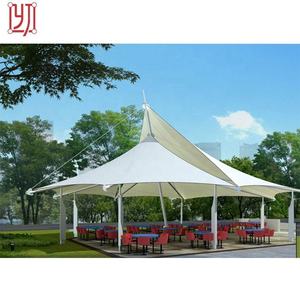 Estructura de Membrana Arquitectónica de Acero Q235 con Cubierta de PVDF, Prefabricada en Fábrica China - Product Image 6