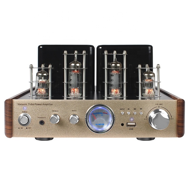 Professional 60w 2.0 Channel Power Amplifier Vacuum Tube Amplifier