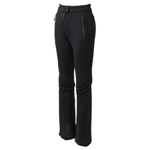 Customized Women's <strong>Softshell</strong> Waterproof Black Solid Winter Woven <strong>Pants</strong> <strong>Ski</strong> <strong>Pants</strong> - Product Image 1