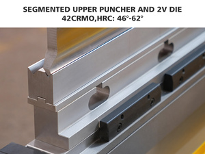 Nhỏ đồng bộ hoàn toàn tự động <span class=keywords><strong>CNC</strong></span> Báo Chí phanh Máy we67k 30t/50t/70T/100t 1600-3200mm tấm nhôm kim loại uốn - Product Image 3