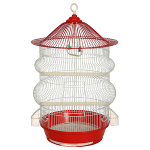 New Round Long <strong>Bird</strong> <strong>Cage</strong> Large <strong>Bird</strong> <strong>Cage</strong> <strong>pink</strong> - Product Image 6