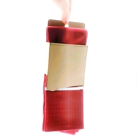 Manchons en papier personnalisés imprimés, écologiques, en kraft recyclé, avec lamination mate, pour chaussettes