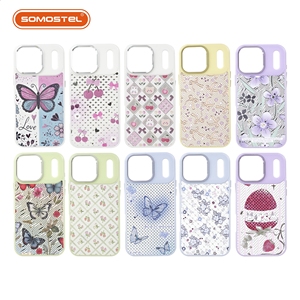<span class=keywords><strong>Coque</strong></span> de téléphone transparente magnétique personnalisable anti-chute avec recharge sans fil pour iPhone 17 16 15 et Samsung S25 - Product Image 1
