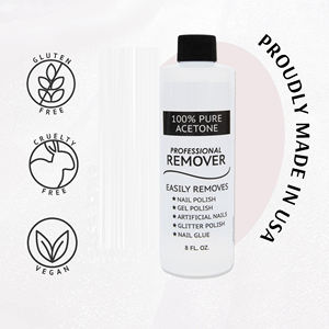 Formule naturelle de marque privée, manucure parfaite, soin doux des ongles, dissolvant professionnel à 100% % en acétone - Product Image 3