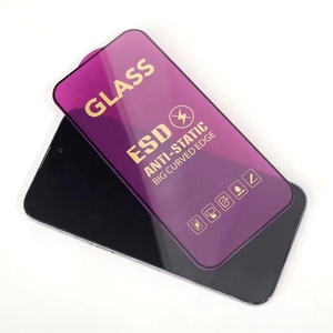 ESD ANTI-static <strong>Tempered</strong> Glass Screen Protector Film for OPPO <strong>Realme</strong> 10 A17K C30S GT NEO 3T GT2 <strong>9</strong> Pro Plus V25 Big Curved Edge - Product Image 6