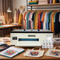 Imprimante DTF Erasmart A3 30 cm Impresora DTF 1390&L1800 Machine d'impression sur toile personnalisée pour tous les textiles