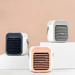 blaux refrigerador portátil Suppliers-Mini umidificador de ar portátil, usb, purificador, multicolorido, ventilador resfriador de ar