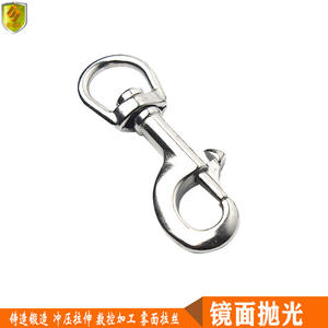 Crochets de laisse pour chien en acier inoxydable, boucles de bijoux pour animaux de compagnie, porte-clés, accessoires de quincaillerie pour sacs, pour la plongée - Product Image 5