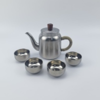 Théière japonaise traditionnelle en titane 600 ml, ensemble café et thé écologique, bouteille en titane – Meilleures ventes
