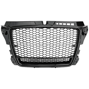 <span class=keywords><strong>Coche</strong></span> <span class=keywords><strong>A3</strong></span> S3 8P Parrilla delantera negra brillante Facelift RS3 Estilo Parachoques delantero Rejilla para <span class=keywords><strong>Audi</strong></span> <span class=keywords><strong>A3</strong></span> S3 8P 2008 2009 2010 2011 2012 - Product Image 3