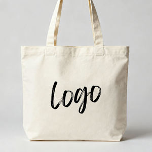 Lettre <span class=keywords><strong>de</strong></span> sacs fourre-tout en toile personnalisée élégante pour les aliments Logo personnalisé Événements <span class=keywords><strong>de</strong></span> marque Cadeaux d'entreprise Salons commerciaux Marketing - Product Image 2