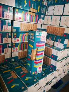 Khối gỗ xếp chồng TUMBLING tháp tự nhiên sụt giảm GỖ THÁP Trò chơi giáo dục xếp chồng đá tùy chỉnh - Product Image 5