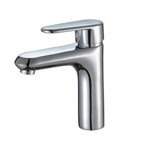 Robinet de lavabo en cuivre pour eau chaude et froide, armoire de salle de bain, robinet de lavabo sur comptoir, robinet de lavabo