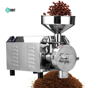 Molino de Granos de Café Comercial de Acero Inoxidable, Molino Industrial de Granos de Café, Máquina Automática para Moler Café - Product Image 1