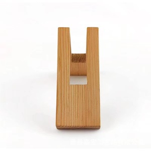 Memory Wooden Triangular Tissue Holder Free <b>Standing</b> Modern Design For Hotels Restaurants Guesthouses - Product Image 4
