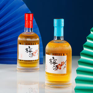 <span class=keywords><strong>Botellas</strong></span> <span class=keywords><strong>de</strong></span> Vidrio Vacías <span class=keywords><strong>de</strong></span> Alta Calidad con Logotipo Personalizado <span class=keywords><strong>para</strong></span> Bebidas, Tequila, Whisky, Ron, <span class=keywords><strong>Vino</strong></span> Helado, Jugo, con Tapa <span class=keywords><strong>de</strong></span> Aluminio - Product Image 4