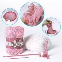 Machine à tricoter 22 aiguilles, machine à tricoter manuelle, métier à tisser intelligent, machine à crocheter, machine à tricoter les chaussettes DIY