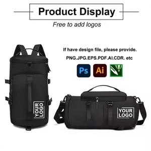 Sac de voyage sportif multifonctionnel imperméable avec fermeture éclair, sac à main de yoga et de gym portable et tendance pour femme avec logo personnalisé - Product Image 4
