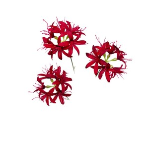 Lirios Araña Artificiales de 3 Cabezas, de Plástico y Tela, para Decoración de Bodas y Hogar - Product Image 5