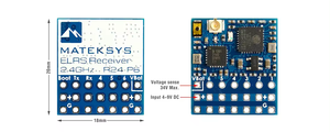 Módulo de Control Remoto RC MATEK Mateksys ELRS-R24-P6 2.4G 6CH PWM ExpressLRS 3.0 VBAT con Voltaje para Drones Profesionales, Venta al por Mayor - Product Image 2