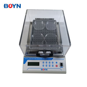 هز هز هز هز ترموستاتي للمختبرات شاشة LCD 0 ~ 60 دورة في الدقيقة هزاز محمول - Product Image 5