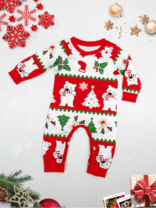 Conjunto de Pijamas con Estampado de Renos y Osos, Pijamas Suaves para Adultos, Mujeres, Hombres y Familias, Ropa de Dormir Navideña con Logotipo Frontal - Product Image 5