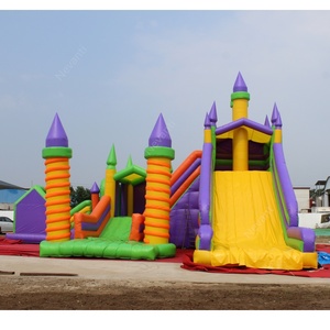 Bán Buôn Inflat Nhảy Trẻ Em Bơm Hơi Khổng Lồ Nhà Bị Trả Lại Thương Mại Lâu Đài <span class=keywords><strong>Bouncy</strong></span> Với Slide Combo - Product Image 2