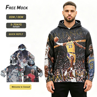 Sweat à capuche personnalisé en tapisserie de basket avec doublure en soie, pull oversize, faible MOQ, tapisserie tissée, streetwear de haute qualité