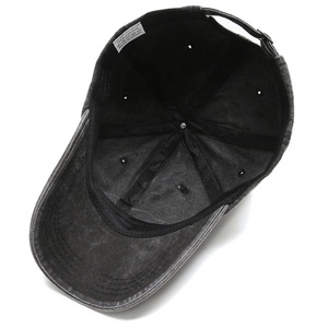 Cổ điển Bông rửa đau khổ gorras Mũ Twill đồng bằng thể thao mũ có thể điều chỉnh CHA mũ - Product Image 4