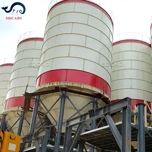 Sdcadi Merk Vastgeschroefd Type Poederopslag 50-500 Ton Cement Silo Te Koop