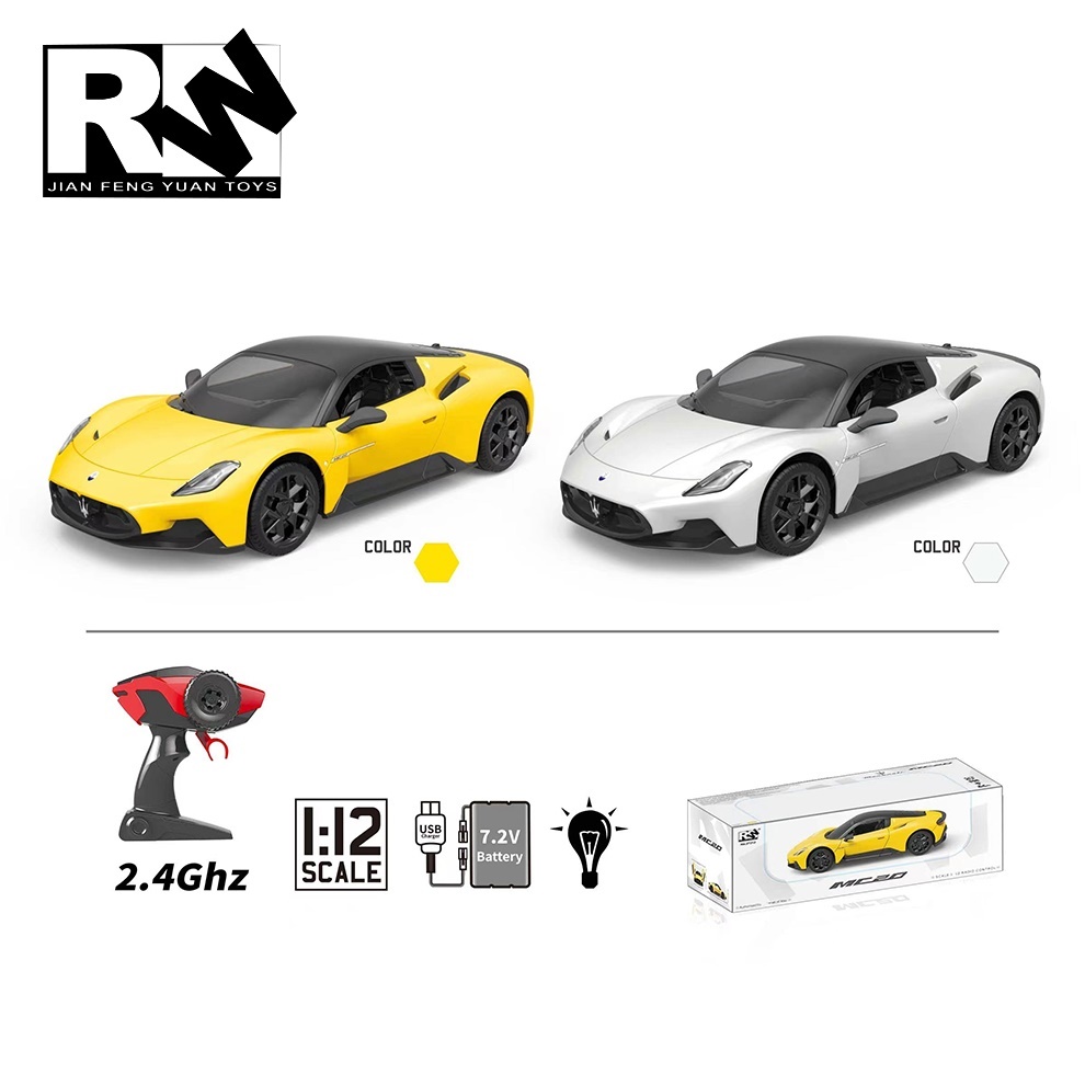 Jianfengyuan 1/12 Scale Maserati MC20 RC Car - Fun & Control