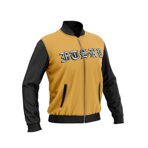 Blousons bomber personnalisés de qualité supérieure pour hommes, design unique tendance, blousons bomber à fermeture éclair personnalisés par sublimation. - Product Image 5