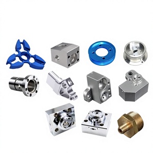 Pièces sur mesure en aluminium CNC, acier inoxydable et pièces de précision par usinage composite tournage-fraisage - Product Image 1