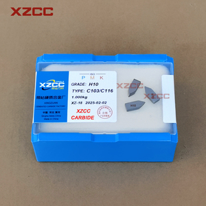 Inserti in Carburo di Tungsteno P30 Brasati per Utensili da Tornio, Inserti in Carburo Cementato YG6 C116 C103 H10 YG-6 P 30 C 116 103 H20 - Product Image 4