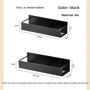 Étagère magnétique puissante pour réfrigérateur, support de rangement mural en ABS pour cuisine, économiseur d'espace, porte-épices pour réfrigérateur, sans perçage - Product Image 6
