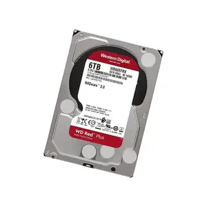 Красный плюс 6 ТБ NAS жесткий диск 5400 об/мин Класс SATA 6 ГБ/с 256 МБ 3,5 дюймов HDD WD60EFPX
