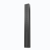 Audfly EA18 Sistema de Sonido Activo de Columna de Madera de 12 Pulgadas, Altavoces Line Array Digitalmente Controlables