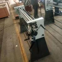 Machine de formage à rouleaux manuelle DIJIN 2x1250mm en acier au carbone et aluminium, 3 rouleaux