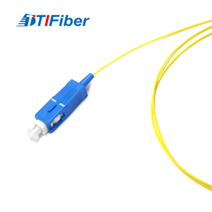 Cable de Fibra Óptica para Telecomunicaciones FTTH para Centros de Datos, SM OS2 G657A SC UPC, Pigtail de Fibra Óptica de 0.9MM - Product Image 4