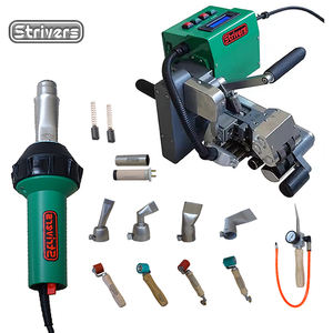 Machine à souder en coin 1800W 220V machine à souder à revêtement <span class=keywords><strong>PEHD</strong></span> PELD épais avec testeur de couture de soudage avec kit de pistolet thermique - Product Image 1