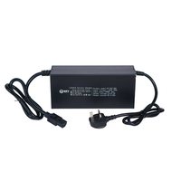 Chargeur de batterie au lithium LifePO4 72V 87.6V 2-20A réglable pour scooter, vélo électrique, voiture 24S