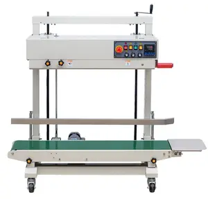 Semi-automatische Verticale Continue Pouch Zak Afdichting Machines Warmte Band Sealer