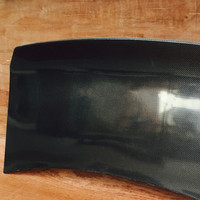 Para lancer evolution 6 EVO 6 EVO6 Versión Modificada RB estilo fibra de carbono posterior tronco con spoiler