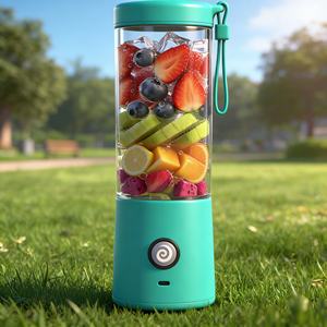 Mixeur Électrique Portable Robuste 450 ml à Chargement USB, Jus Rapide en 30s, Anti-fuite, Sans BPA, Silencieux, Multifonctionnel pour Camping-car/Voiture et Extérieur - Product Image 3