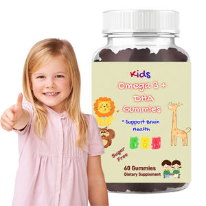 Gomitas Masticables Orgánicas <span class=keywords><strong>Omega</strong></span> <span class=keywords><strong>3</strong></span> de Marca Propia OEM <span class=keywords><strong>con</strong></span> Vitamina D3 <span class=keywords><strong>para</strong></span> Niños, <span class=keywords><strong>para</strong></span> Mejorar la Memoria, el Enfoque, el Estudio, la Salud Ocular y la Salud Nutricional - Product Image 1