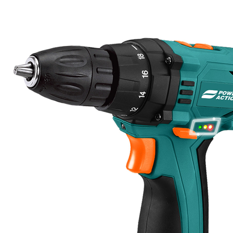 Power Action DC Cordless 12V Drill Portable Power Tool Drill Set · image 5