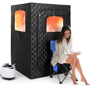 <span class=keywords><strong>Sauna</strong></span> Portátil para el Hogar, 3L, Baño de Vapor para Todo el Cuerpo, Adelgazante, SPA, Estructura de Acero Simple, Tipo de Refuerzo Recto, Saludable - Product Image 1