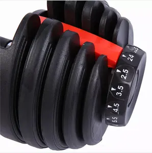 Fitness Apparatuur Huishoudelijke Verstelbare Halter Set 24Kg Gym Apparatuur 40Kg Halter Gewichten