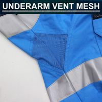 Ropa DE TRABAJO reflectante de Seguridad de Tráfico Vial de alta visibilidad ropa de trabajo algodón minería construcción Hi Vis logotipo personalizado camisas de trabajador