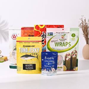 Bolsa ecológica resellable con cierre hermético a prueba de olores, tipo ziplock, para envasar alimentos, té, café, comida para mascotas, con MOQ bajo. - Product Image 5